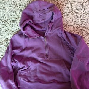 Purple Lululemon Scuba Half Zip